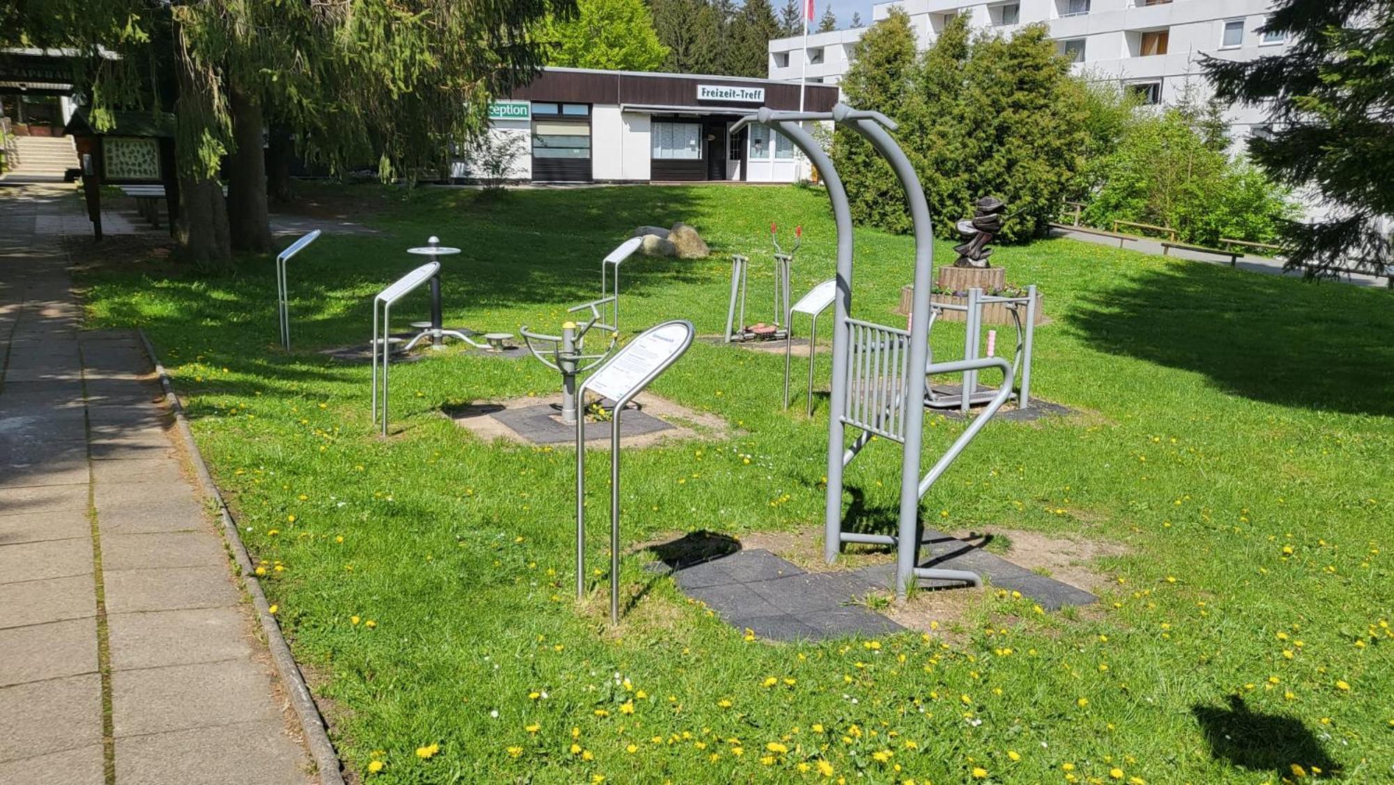 Familienwohnung Gruenwald Goslar Exteriör bild